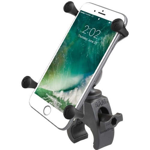 RAM Mounts X-Grip Vehicle Mount for Smartphone, Handheld Device - Stainless Steel