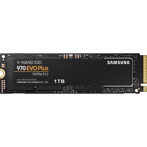 Samsung 970 EVO Plus 1 TB Solid State Drive - M.2 2280 Internal - PCI Express NVMe (PCI Express NVMe 3.0 x4) - 600 TB TBW 