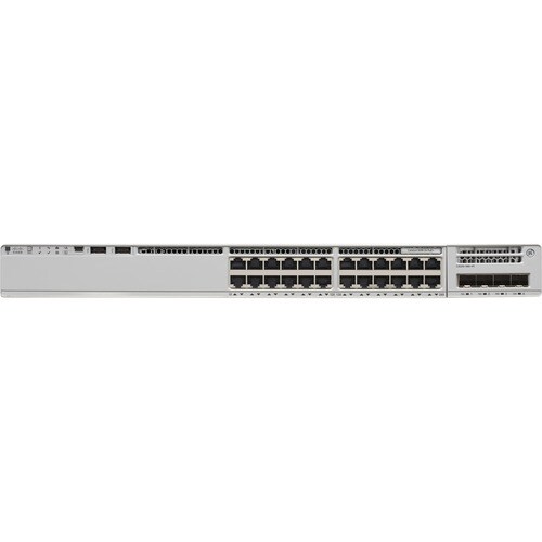 Cisco Catalyst 9200 C9200-24P 24 Portas Gerenciável Comutador Ethernet - 3 Camada suportada - Modular - Cabo de par entran