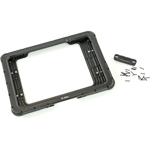 Zebra RUGGED FRAME 10"" WITH RUGGED IO (INCLUDED) - For Zebra Tablet - Black - Dust Proof, Drop Resistant, Dust Resistant 