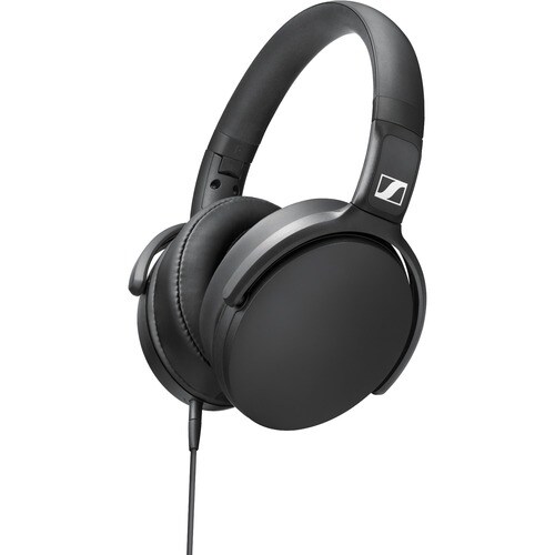 Sennheiser HD 400S Around-Ear Headphones - Stereo - Mini-phone (3.5mm) - Wired - 18 Ohm - 18 Hz to 20 kHz - Over-the-head 