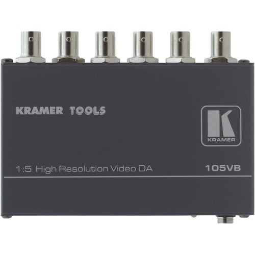 Kramer 105VB Video Distribution Amplifier - 400 MHz Maximum Video Bandwidth - BNC In - BNC Out