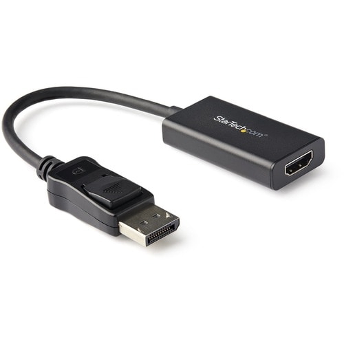 StarTech.com Adaptateur DisplayPort vers HDMI 4K 60 Hz - HDR - DP 1.4 vers HDMI 2.0b - Noir - Noir