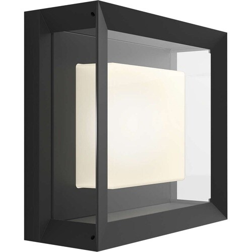 Philips Econic Outdoor Wall Light - 4.50" (114.30 mm) Height - 10.20" (259.08 mm) Width - 15 W LED Bulb - 1150 lm Lumens -