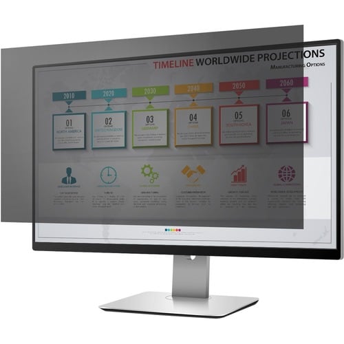Rocstor PrivacyView™ Premium Privacy Filter for 19 Standard Monitor - For 19" Monitor/Display - 5:4 Aspect Ratio - Glossy 