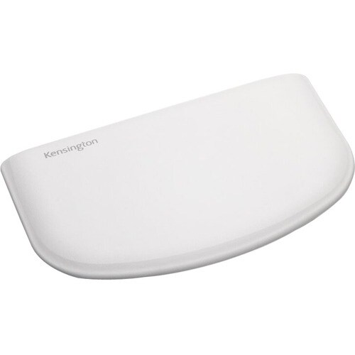 Kensington ErgoSoft Wrist Rest for Slim Mouse/Trackpad - Gray - Faux Leather - Skid Proof, Strain Resistant