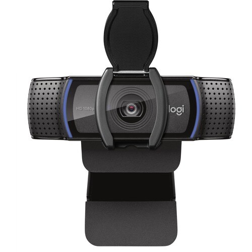Logitech C920S Webcam - 2.1 Megapixel - 30 fps - USB 3.1 - 1 Pack(s) - 1920 x 1080 Video - Auto-focus - 1.2x Digital Zoom 