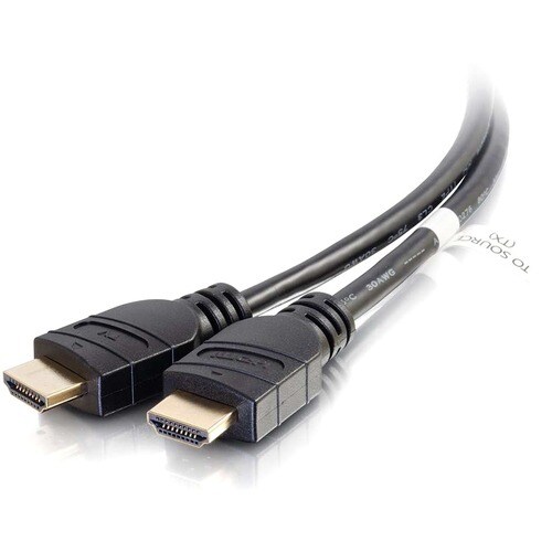 C2G 35ft 4K HDMI Cable - Active High Speed HDMI Cable - CL-3 Rated - 60Hz - 35 ft HDMI A/V Cable for Audio/Video Device, D