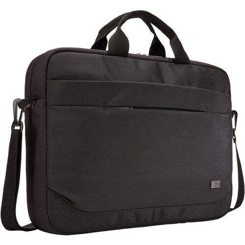 Case Logic Advantage ADVA-116 BLACK Carrying Case (Attaché) for 25.4 cm (10") to 40.6 cm (16") Notebook - Black - Polyeste