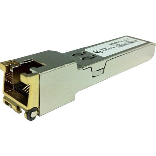 Amer SFP (mini-GBIC) - 1 x RJ-45 1000Base-T LAN - For Data Networking - Twisted PairGigabit Ethernet - 1000Base-T - 1 Gbit/s