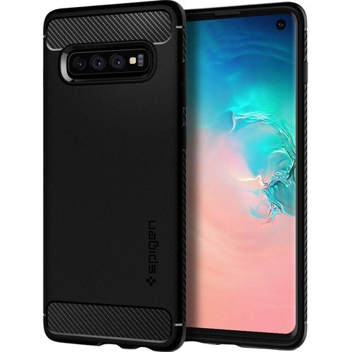 Spigen Galaxy S10 Case Rugged Armor Matte Black