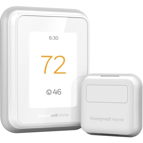 Honeywell Home Home T9 WIFI Smart Thermostat With RoomSmart Sensor - RCHT9610WFSW2003/W - For Room, Cooling System - Alexa