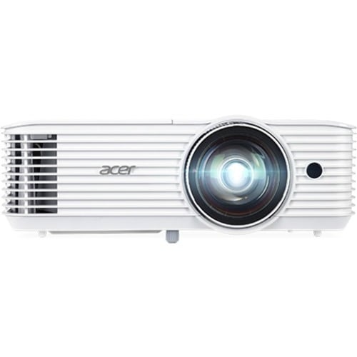 Acer S1386WH DLP-Projektor - 16:10 - 1280 x 800 Piel - 25,000:1 Kontrastverhältnis - 4000 lm Helligkeit - Vorderseite, Rüc