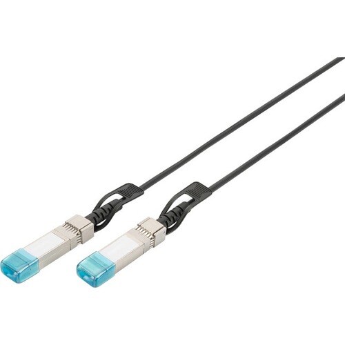 DIGITUS Professional 50 cm Twinaxial Network Cable for Network Device, Switch - 1 - First End: 1 x SFP+ Network - Male - S