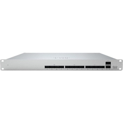 Meraki MS450-12 Gerenciável Comutador de camada 3 - 3 Camada suportada - Modular - Fibra ótica - 1U - Montável sobre rack