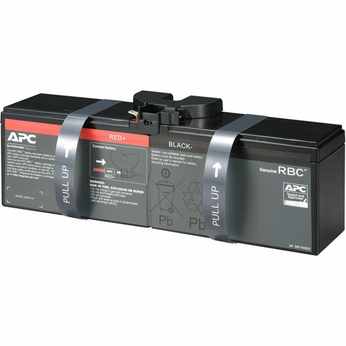 APC Battery Replacement Cartridge APCRBC163 (OEM). Battery technology: Sealed Lead Acid (VRLA), Battery life: 35 year(s), 