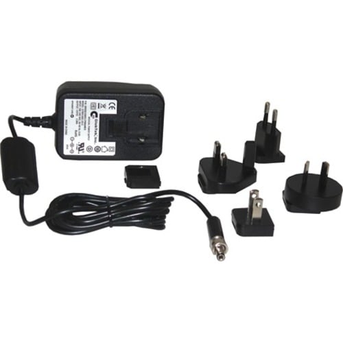 Advantech 12 VDC Medical-grade Power Supply - Locking Barrel Plug - 120 V AC, 230 V AC Input - 12 V DC Output