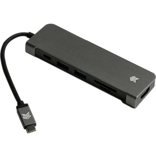 STM Goods USB-C Media Hub - for Monitor - Memory Card Reader - SD - USB 3.1 Type C - 4K - 3840 x 2160 - 3 x USB Ports - 2 