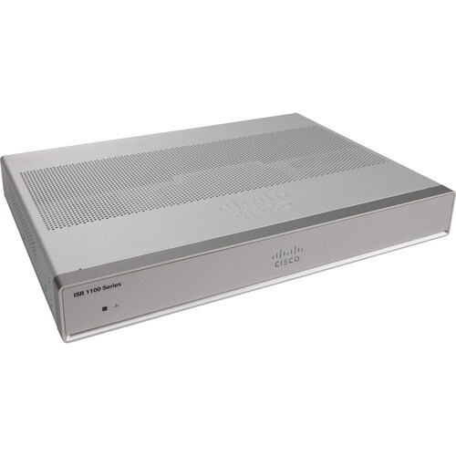Cisco 1100 C1113-8PMLTEEA Router - 9 Portas - Porta de gestão - 1 - Gigabit Ethernet - Montável sobre rack, Secretária
