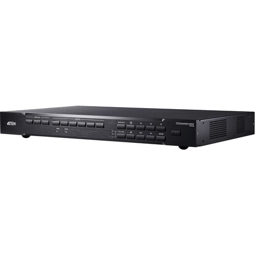 Aten VP2730 7 x 3 Presentation Matrix Switch with Streaming, HDBaseT-TAA Compliant - 1920 x 1200 - Twisted Pair - 7 x 3 - 
