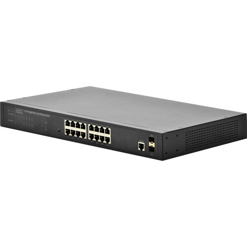 Conmutador Ethernet Digitus Web Smart  DN-80211 16 Puertos Gestionable - Gigabit Ethernet - 10/100/1000Base-T, 1000Base-X 