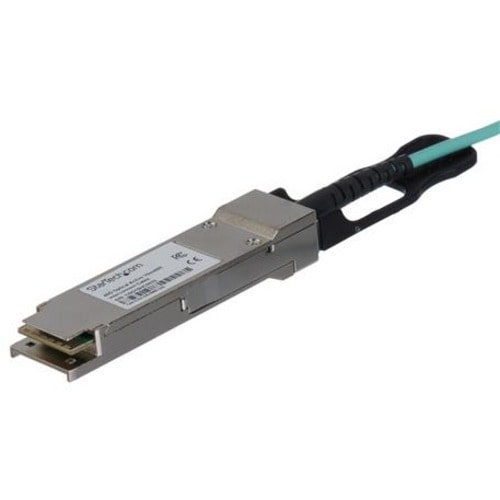 StarTech.com MSA Uncoded 15m 40G QSFP+ to SFP AOC Cable - 40 GbE QSFP+ Active Optical Fiber - 40 Gbps QSFP Plus Cable 49.2