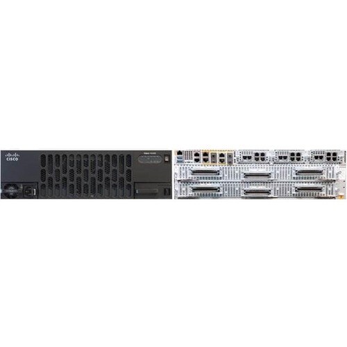 Cisco VG450 Data/Voice Gateway - 4 x RJ-45 - 72 x FXS - USB - Management Port - Gigabit Ethernet - 3U High - Rack-mountable