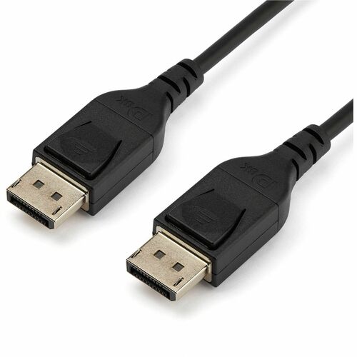 StarTech.com 2 m VESA Certified DisplayPort 1.4 Cable - 8K 60Hz HBR3 HDR - 6 ft Super UHD 4K 120Hz - DP to DP Slim Video M