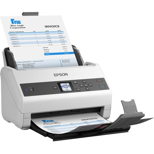 Epson WorkForce DS-970 Sheetfed Scanner - 600 dpi Optical - 30-bit Color - 10-bit Grayscale - 16 ppm (Mono) - 85 ppm (Colo
