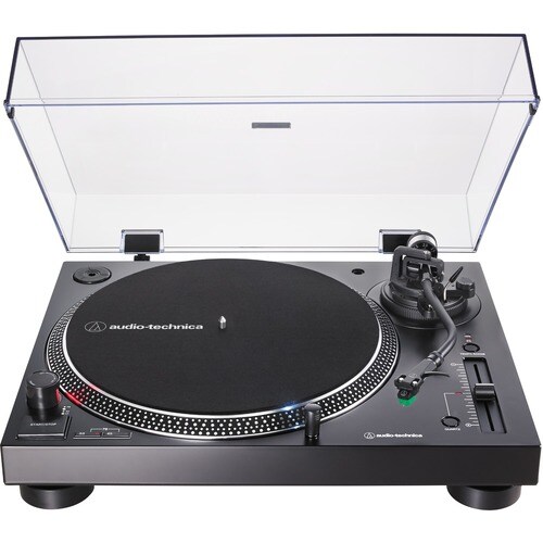 Audio-Technica Direct-Drive Turntable (Analog & USB) - Direct Drive - S-shaped Manual Tone Arm - 33.33, 45, 78 rpm - Analo