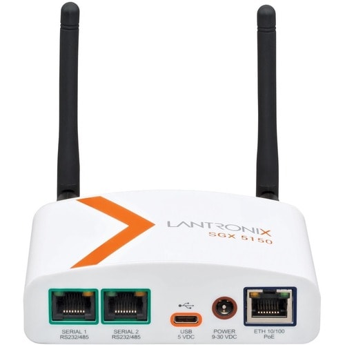 Lantronix GX 5150 MD IoT Gateway Device for the Medical Industry - 256 MB - Twisted Pair - 1 x Network (RJ-45) - 1 x USB -
