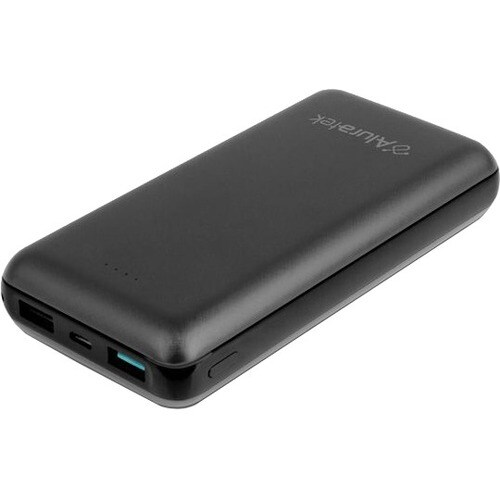 Aluratek 20,000 mAh Portable Battery Charger - For Tablet PC, Gaming Device, Smartphone, MP3 Player, Bluetooth Speaker, Bl