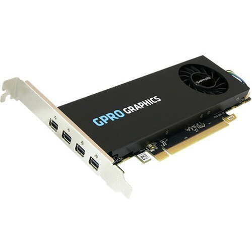 Sapphire AMD Graphic Card - 4 GB GDDR5 - Low-profile - 128 bit Bus Width - Mini DisplayPort