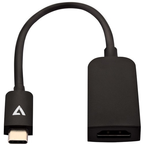 V7 V7UCHDMISL-1E 9.14 cm HDMI/USB-C A/V Cable - Cable for MacBook, PC, Monitor, TV, Audio/Video Device - First End: 1 x US
