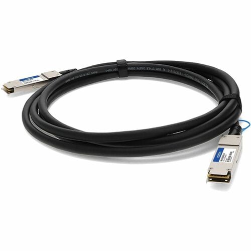 AddOn CAB-Q-Q-100G-1M-AO 1 m QSFP28 Network Cable - TAA Compliant - Cable for Network Device - First End: 1 x QSFP28 Netwo