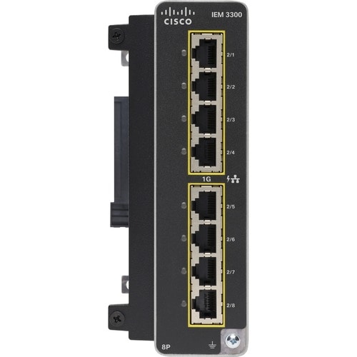 Cisco Catalyst Expansion Module - 8 x RJ-45 1000Base-T LAN - For Data Networking - Twisted PairGigabit Ethernet - 1000Base