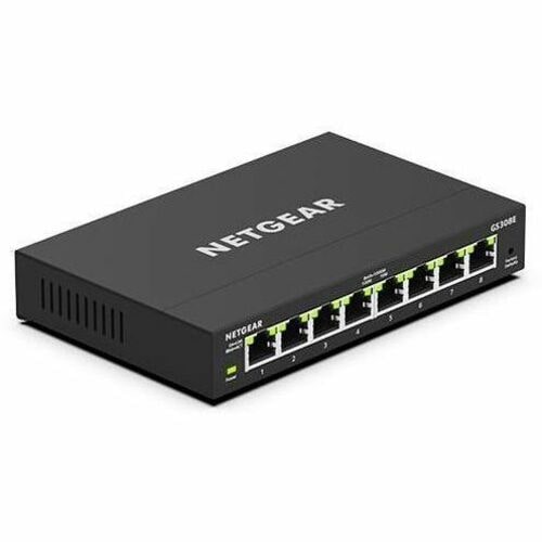 Netgear GS308E Ethernet Switch - 8 Ports - Manageable - 2 Layer Supported - Twisted Pair - 3 Year Limited Warranty