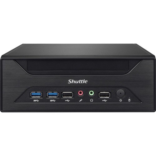 Shuttle XPC slim XH310R Barebone-System - Slim PC - Socket H4 LGA-1151 - 1 x Prozessor-Support - Intel H310 Chip - 64 GB D