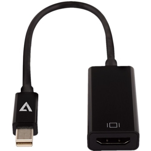 V7 CBLMH1BLKSL-1E 10 cm HDMI/Mini DisplayPort AV-Kabel für Projektor, LCD, TV, MacBook Pro, MacBook, Audio-/Video-Gerät, M