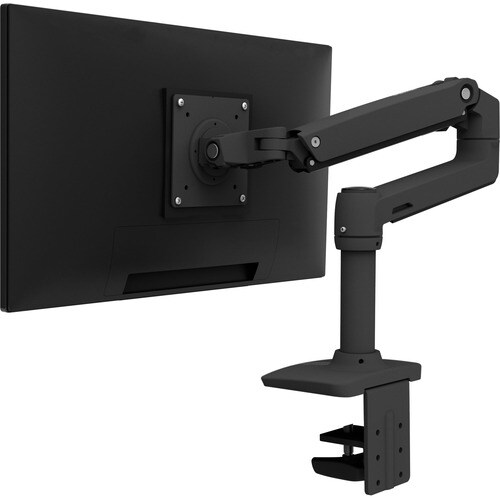 Ergotron Mounting Arm for Monitor - Matte Black - 1 Display(s) Supported - 34" Screen Support - 24.91 lb Load Capacity - 7