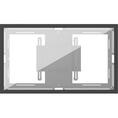 SMS Wall Mount for Digital Signage Display - Black - 1 Display(s) Supported - 139.7 cm (55") Screen Support