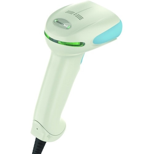Honeywell Xenon Performance (XP) 1950h Healthcare Scanner - Cable Connectivity - 1D, 2D - Imager - USB - White - Healthcar