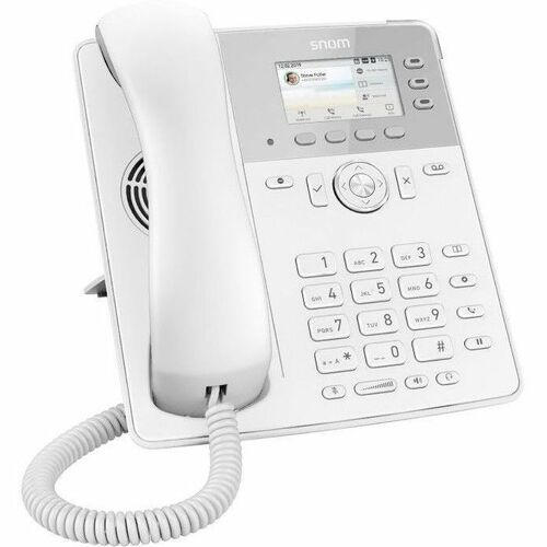 Snom D717 IP-Telefon - Schnurgebunden - Schnurgebunden - Desktop - Weiß - VoIP - 2 x Netzwerk (RJ-45) - PoE Ports