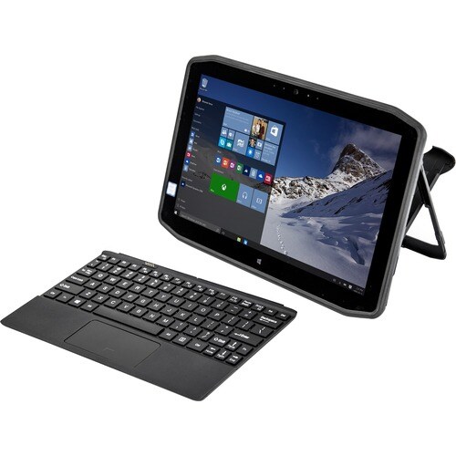 Zebra Keyboard - Wireless Connectivity - TouchPad - French - Black - Bluetooth - Tablet - Windows