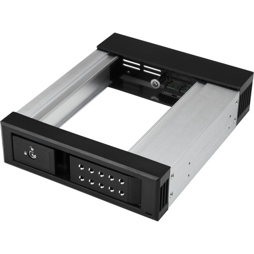 StarTech.com Drive Bay Adapter for 5.25" Serial Attached SCSI (SAS), SATA/600 - Serial ATA/600 Host Interface Internal - B