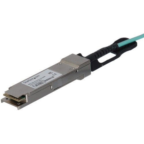 StarTech.com MSA Uncoded 30m 40G QSFP+ to SFP AOC Cable - 40 GbE QSFP+ Active Optical Fiber - 40 Gbps QSFP Plus Cable 98.4