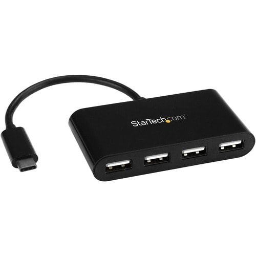 StarTech.com 4-Port USB-C Hub - Mini Hub - USB-C to 4x USB-A - USB 2.0 - USB Type C - External - 4 USB Port(s) - 4 USB 2.0