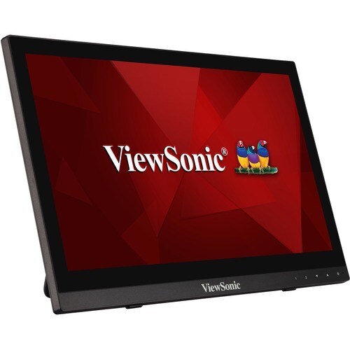 ViewSonic TD1630-3 LCD-Touchscreen-Monitor - 16:9 Format - 12 ms Reaktionszeit - 39,6 cm (15,6 Zoll) Viewable - Multi-Touc