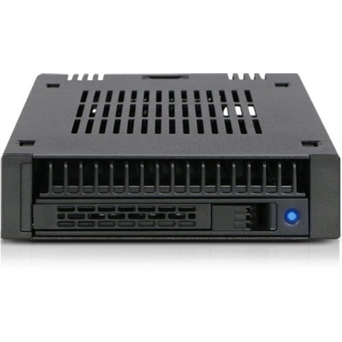 Icy Dock ExpressCage MB741SP-B Drive Bay Adapter for 3.5" - Serial ATA/600 Host Interface Internal - Black - 1 x HDD Suppo