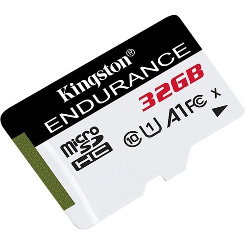 Kingston High Endurance 32 GB Class 10/UHS-I (U1) microSDHC - 1 - 95 MB/s Read - 30 MB/s Write - 2 Year Warranty